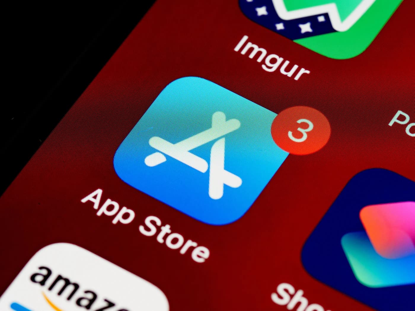 App-Symbole auf einem Smartphone-Bildschirm